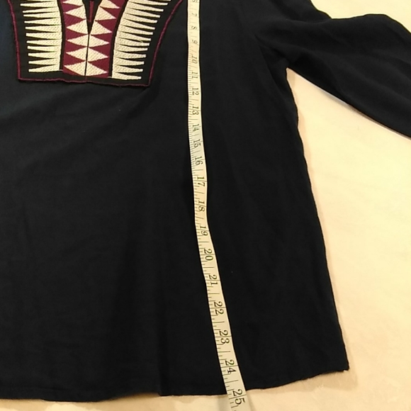 PINK OWL TOP WOMEN'S SIZE L BOHEMIAN, HIPPIE, BOHO. - Picture 8 of 11